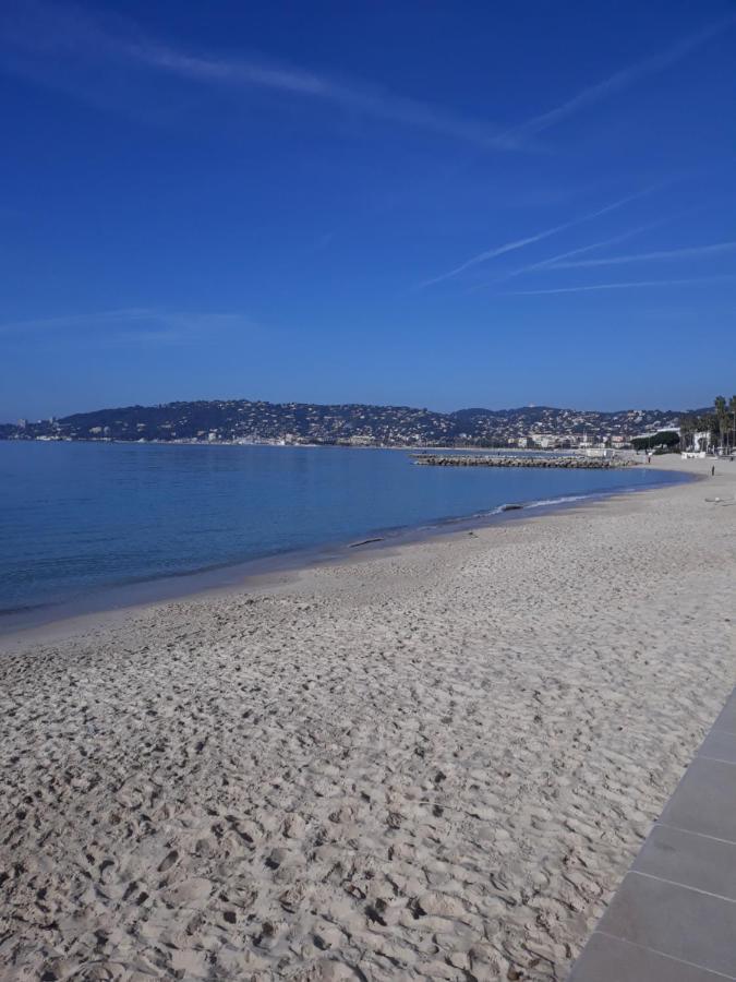 Le Palais Du Tropique Appartement Vue Mer 5E Etage Avec Ascenseur Juan-les-Pins Luaran gambar
