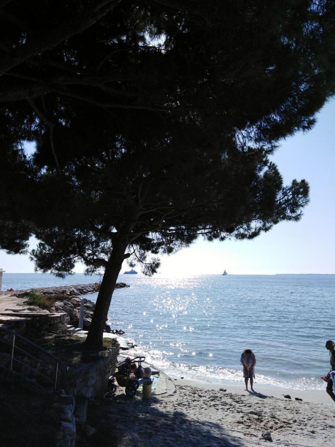 Le Palais Du Tropique Appartement Vue Mer 5E Etage Avec Ascenseur Juan-les-Pins Luaran gambar