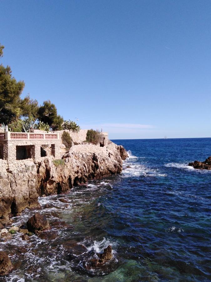 Le Palais Du Tropique Appartement Vue Mer 5E Etage Avec Ascenseur Juan-les-Pins Luaran gambar